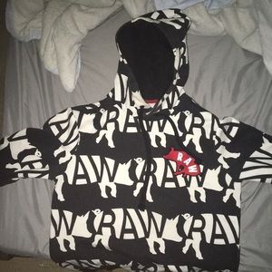 AUTHENTIC GSTAR RAW HOODIE